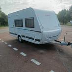 Dethleffs 420 QSH BJ 2022 +MOVER+VOORTENT ETC  Nieuwstaat!, Caravans en Kamperen, Caravans, 70 kg, Omvormbare zithoek, Bedrijf