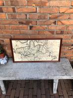 Oude kaart van Zeeuws Vlaanderen in lijst, Ophalen