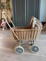 Poppenwagen van riet kinderwagen rotan, Kinderen en Baby's, Speelgoed | Poppen, Ophalen, Gebruikt, Babypop