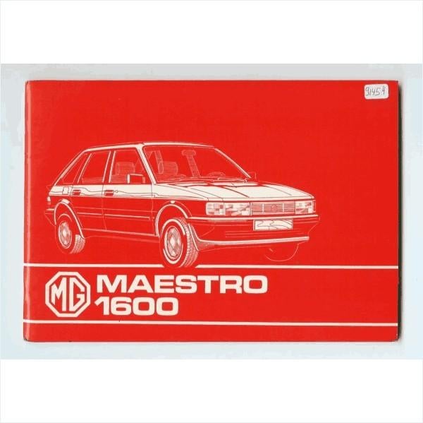 Austin Maestro Instructieboekje 1983 #4 Nederlands, Ophalen of Verzenden
