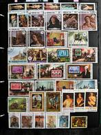 Schilderijen, schilderkunst, paintings: > 310 verschillende, Ophalen of Verzenden, Gestempeld, Overige thema's