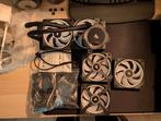 Corsair iCUE link QX120 fans + 240mm AIO Cooler - AMD/Intel, Computers en Software, Computerkoelers, Verzenden, Zo goed als nieuw