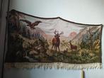 Handgemaakt kleed. Met herten., Ophalen of Verzenden