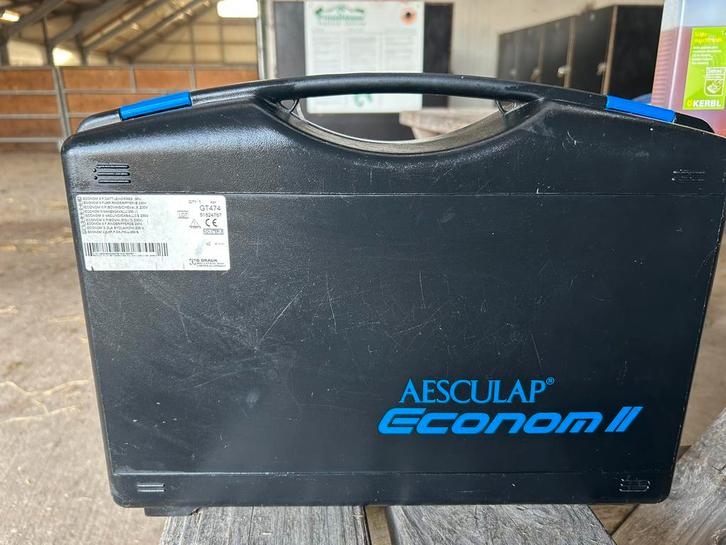 Aesculap Econom 2 GT474 Scheermachine, Dieren en Toebehoren, Paarden en Pony's | Verzorgingsproducten, Zo goed als nieuw, Ophalen of Verzenden