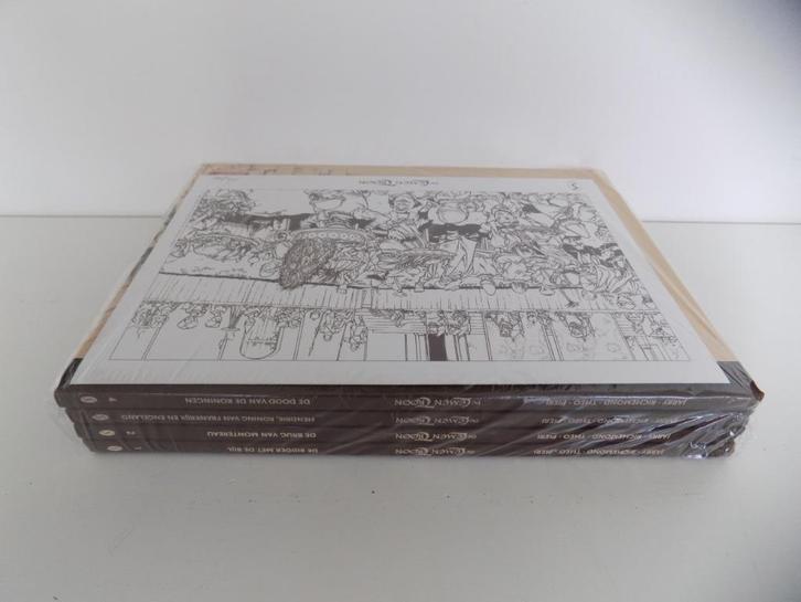 De Lemen troon ~ Complete set LUXE HC's 1 t/m 4 [genummerd, Boeken, Stripboeken, Nieuw, Complete serie of reeks, Ophalen of Verzenden