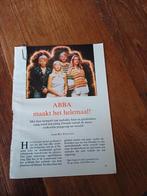 Artikel over ABBA 1978, Ophalen of Verzenden, Gebruikt, Boek, Tijdschrift of Artikel