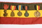 lot 5x wo1 yser medaille oorlogskruis etc belgië, Verzamelen, Militaria | Algemeen, Ophalen of Verzenden, Landmacht, Overige gebieden