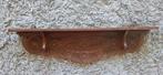 Houten wandrekje vintage, ongeveer 75 jaar oud, Antiek en Kunst, Curiosa en Brocante, Ophalen of Verzenden