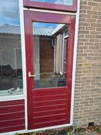 Buitendeur of schuurdeur, Doe-het-zelf en Verbouw, Deuren en Horren, Ophalen, 80 tot 100 cm, 200 tot 215 cm, Glas