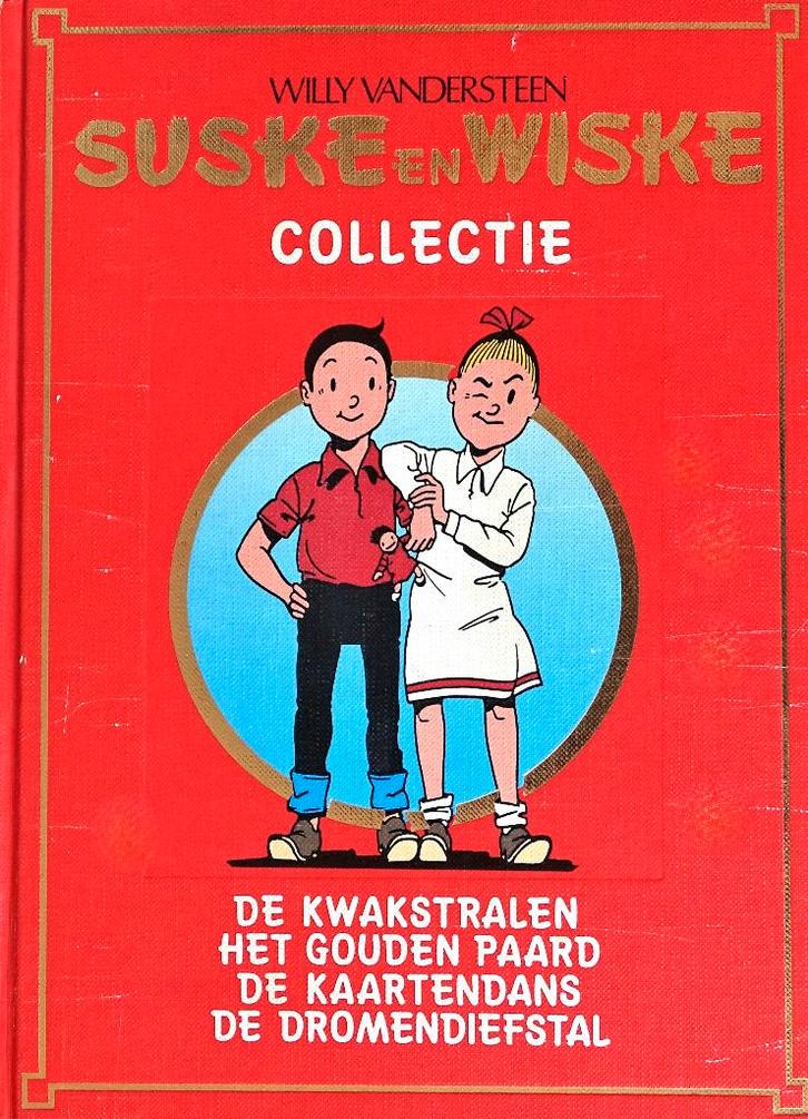 SUSKE EN WISKE COLLECTIE met 4 VERHALEN: WILLY VANDERSTEEN, Boeken, Stripboeken, Zo goed als nieuw, Meerdere stripboeken, Ophalen of Verzenden