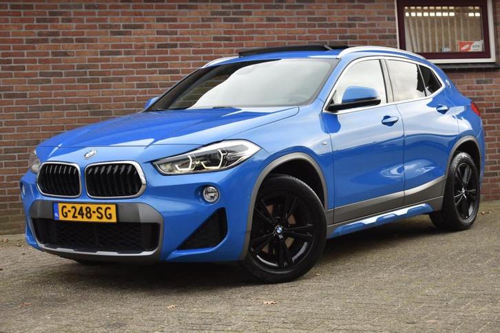 BMW X2 SDrive18d High Executive '18 LED Pano Clima Navi Crui, Auto's, BMW, Bedrijf, Te koop, X2, ABS, Achteruitrijcamera, Airbags