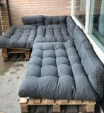 Palletkussenset (3 zit-, 5 rugkussens) - Gebruikt, Tuin en Terras, Ophalen, Gebruikt, Overige materialen