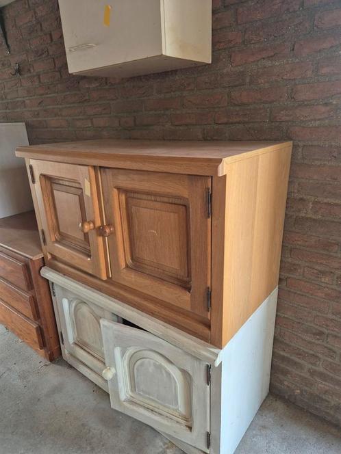Mooie muur kasten hout, Antiek en Kunst, Antiek | Meubels | Kasten, Ophalen