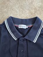 Moncler polo shirt Maat L - marine blauw, Blauw, Ophalen of Verzenden, Zo goed als nieuw, Nvt