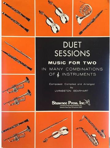 Duet sessions arr. Livingston Gearhart beschikbaar voor biedingen