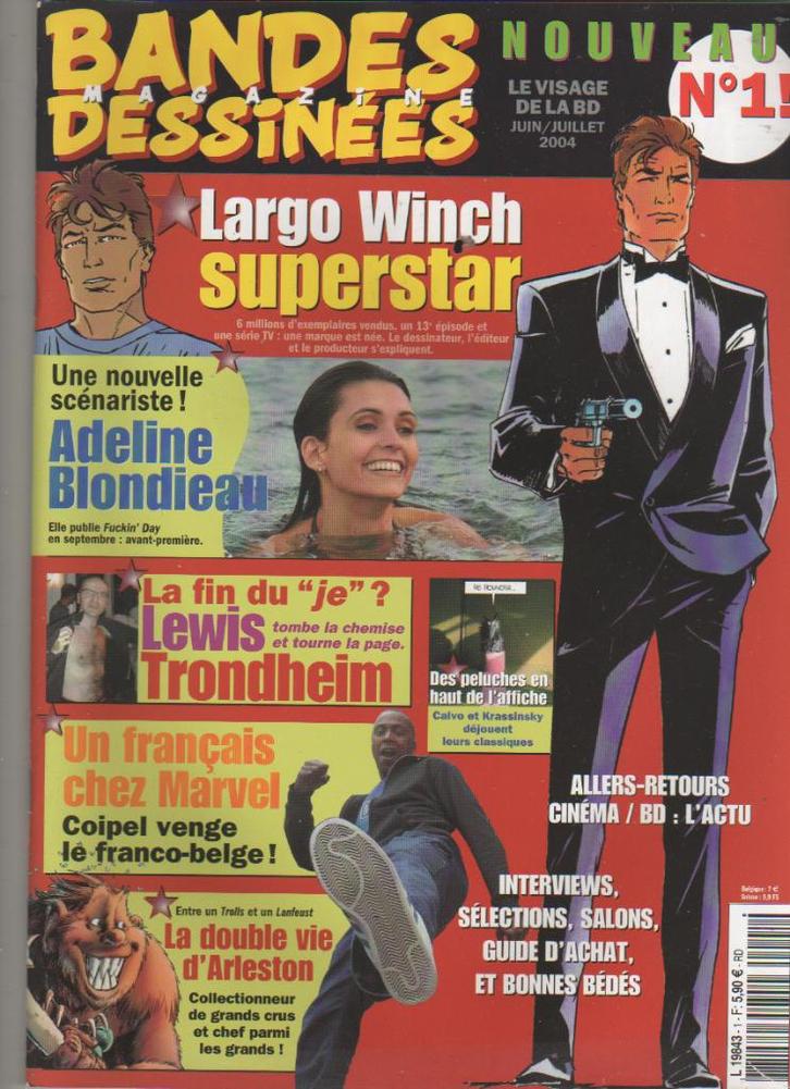 StripMagazine uit de serie Bandes Dessinées Magazine, Boeken, Stripboeken, Zo goed als nieuw, Eén stripboek, Ophalen of Verzenden