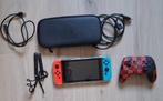 Nintendo switch + extra's te koop., Ophalen of Verzenden, Zo goed als nieuw, Met 3 controllers of meer, Switch Original