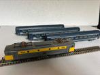 Treinset  Jouef NS 8891 plus 3 wagons, Hobby en Vrije tijd, Modeltreinen | H0, Gelijkstroom, Jouef, Ophalen of Verzenden, NS