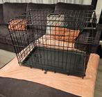 Zwarte hondenbench maat 76x48x55, Ophalen