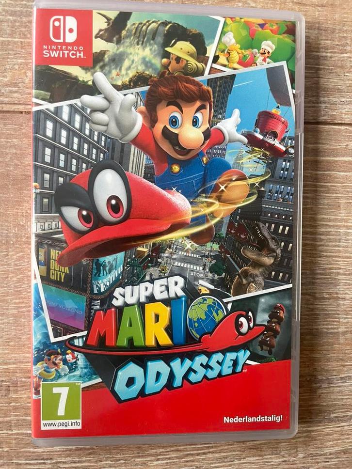 Super Mario Odyssey, Spelcomputers en Games, Games | Nintendo Switch, Zo goed als nieuw, Overige genres, 1 speler, Vanaf 12 jaar