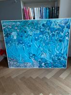 Schilderij van gogh in lijst 120 x 90 GRATIS, Ophalen, Gebruikt, Overige typen, 100 tot 125 cm