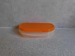 Tupperware Combismart half laag Oranje 2 delig, Oranje, Overige typen, Ophalen of Verzenden, Zo goed als nieuw