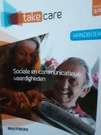 Take care handboek  sociale en communicatieve vaardigheden, Boeken, Studieboeken en Cursussen, Ophalen of Verzenden, Zo goed als nieuw
