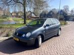 Volkswagen Polo 1.4 55KW 2004 Blauw Antraciet | Airco, Auto's, Voorwielaandrijving, 74 pk, 4 cilinders, Blauw