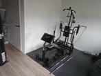 Kettler sport fitness bankdruk set + gewichten, Ophalen, Zo goed als nieuw, Krachtstation