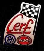 Volkswagen Audi Cerf pin, Verzamelen, Speldjes, Pins en Buttons, Verzenden, Nieuw, Transport, Speldje of Pin
