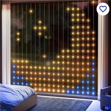 2X LED gordijnen 400LEDs per stuk beschikbaar voor biedingen