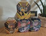 Pokemon tin Eevee Pikachu Sylveon Espeon seales, Ophalen of Verzenden, Nieuw, Meerdere kaarten, Foil