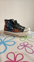 Converse Chuck Taylor Pride Glitter mt 39,5, Ophalen of Verzenden, Zo goed als nieuw, Sneakers of Gympen