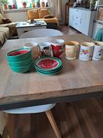 Diddl mokken en fruitschaaltjes, Ophalen of Verzenden, Zo goed als nieuw, Servies