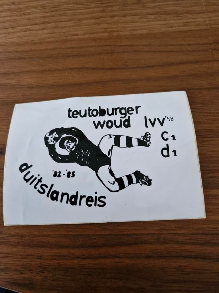 5347 Teutoburgerwoud lvv'58 Duitslandreis, Ophalen of Verzenden, Zo goed als nieuw, Sport