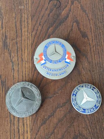 Mercedes Benz logo logoplaatjes beschikbaar voor biedingen