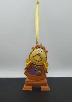 Disney Pendule Belle kerst ornament hanger kerstbal, Verzamelen, Disney, Ophalen of Verzenden, Assepoester of Belle, Nieuw