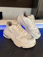 Balenciaga Triple S White/Creme Maat 43, Ophalen of Verzenden, Gedragen, Wit, Sneakers of Gympen