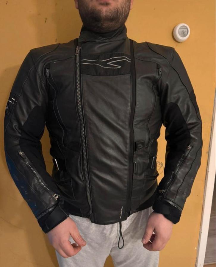 MACNA Sandwich Systeem Motorjas - XL, Motoren, Kleding | Motorkleding, Jas | leer, Heren, Tweedehands, Ophalen of Verzenden
