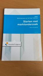 Mirjam Broekhoff - Starten met marktonderzoek, Ophalen of Verzenden, Beta, Zo goed als nieuw, HBO