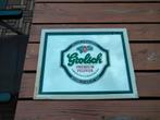 Grolsch Spiegel - Vintage Bier Reclame, Gebruikt, Ophalen of Verzenden, Minder dan 100 cm, Rechthoekig