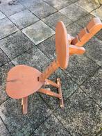 Op te knappen MABEF HOUTEN STOEL/KRUK, Ophalen, Gebruikt, Overige typen