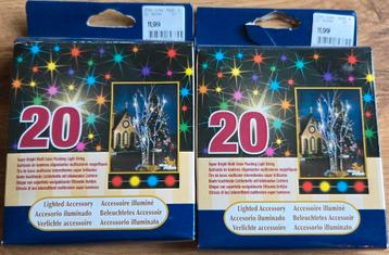 Draadverlichting met kleurtjes 20m beschikbaar voor biedingen