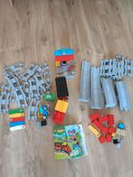 Duplo Stoomtrein 10874 + Brug 10872 - Compleet, Ophalen of Verzenden, Zo goed als nieuw, Duplo