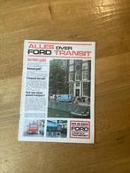 Brochure Ford Transit - ca.1964, Ophalen of Verzenden, Gelezen