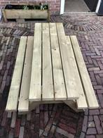 Houten Kinderpicknicktafel - 120x90 cm, Doe-het-zelf en Verbouw, Hout en Planken, 25 tot 50 mm, Nieuw, Plank, Minder dan 200 cm