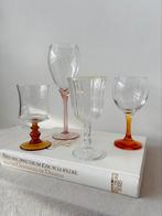 Mix & Match vintage glazen | Luminarc France gekleurd glas, Verzamelen, Glas en Borrelglaasjes, Ophalen of Verzenden, Zo goed als nieuw