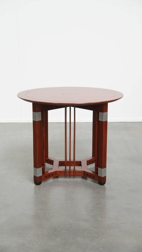 Ronde Schuitema bijzet/salontafel uit de Decoforma serie, Huis en Inrichting, Tafels | Bijzettafels, Gebruikt, Rond, 45 tot 60 cm