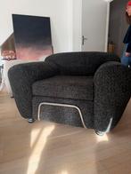 Buisvormige fauteuil in Italiaanse clubstijl jaren 70, Ophalen of Verzenden