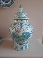 Chinese grote gemberpot, keramiek vaas, Antiek en Kunst, Ophalen of Verzenden
